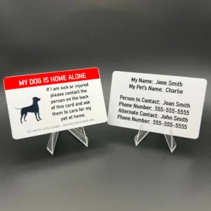 Pet Safety Card