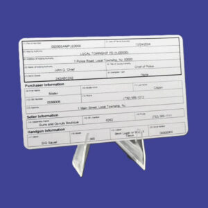 NJ Pistol Purchase Permit Registration
